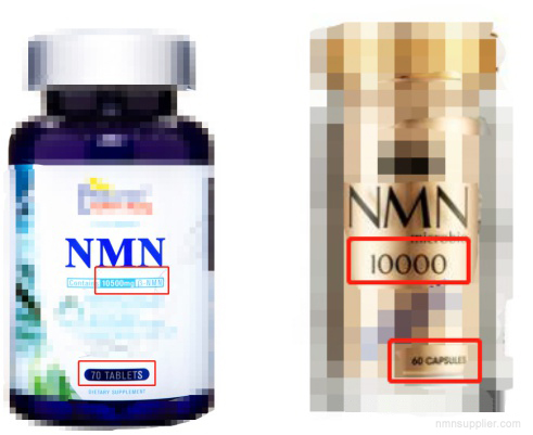 Difference between different NMN products with difference prices